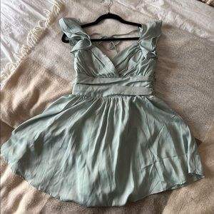 Sage Green American Threads Dress